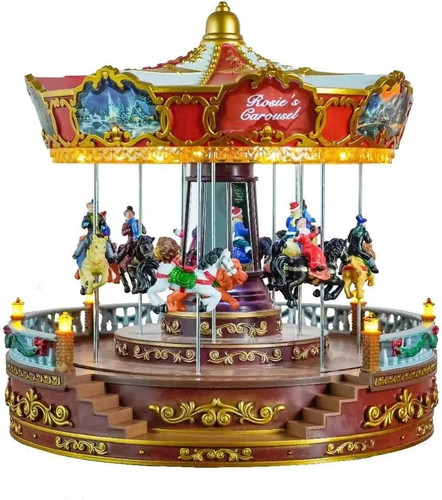 Christmas carousel decoration - christmas,